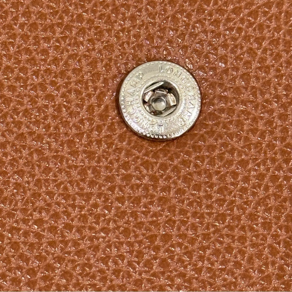 Longchamp Le Foulonné Leather Wallet on a Chain - Picture 9 of 9
